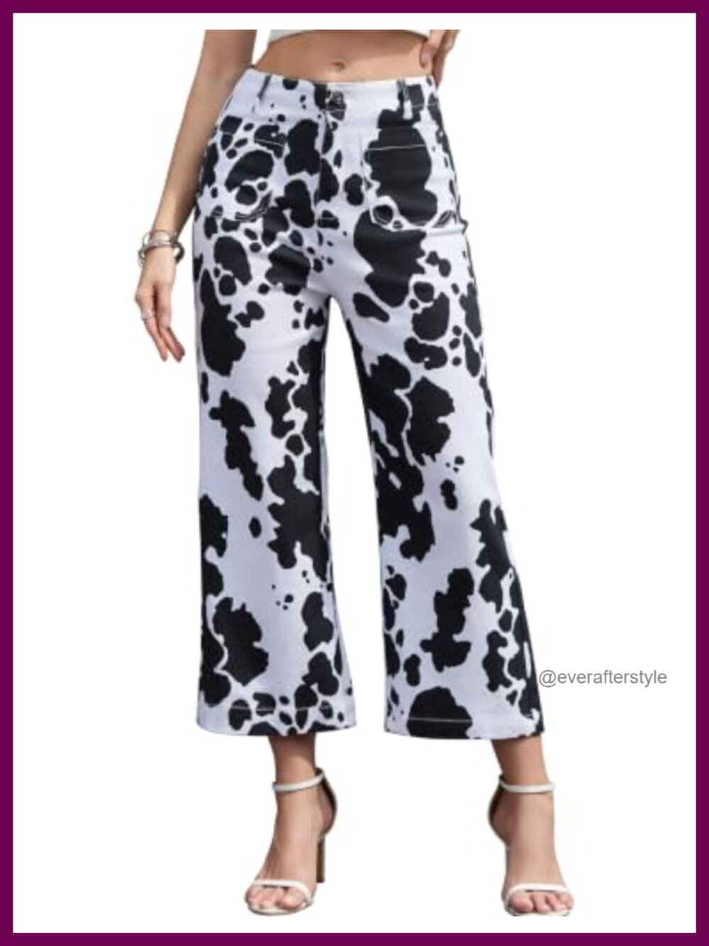 Cropped Straight Leg Jeans Soft Stretch Western Country Concert Pants